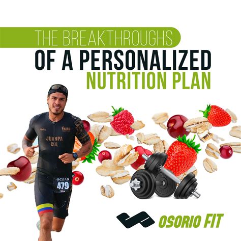 Advantages of a personalized nutrition plan - JP OSORIO FIT