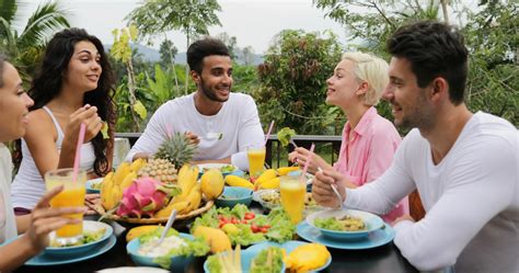 People Eating Healthy