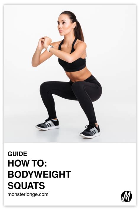 How To Do A Bodyweight Squat Exercise at William Fellows blog