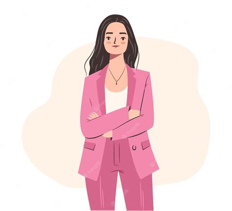 Premium Vector Confident Confidence Proud Cute Cartoo - vrogue.co