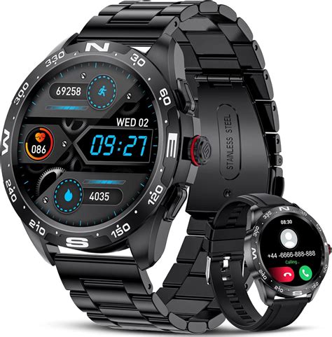 FEELNEVER Smart Watch for Men with Call, 1.32