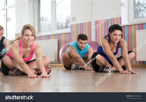Group People Doing Stretching After Workout Stock Photo 243696649 | Shutterstock