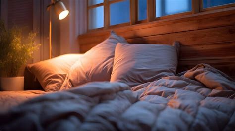 Premium Photo | Sleep Hygiene Peaceful Bedroom Environment for Optimal Rest