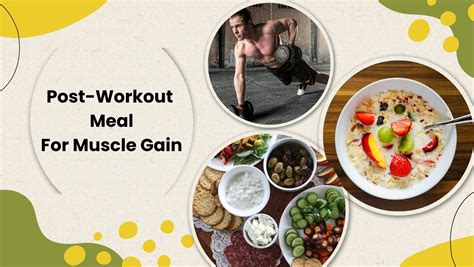 Post-Workout Meal For Muscle Gain