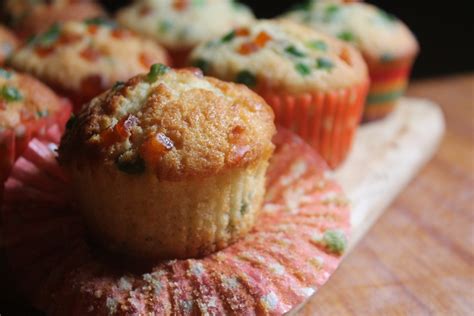 Vanilla Tutti Frutti Muffins | Bakery Style Muffins Recipe