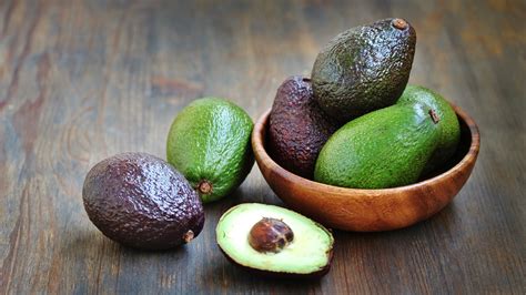 Avocado Varieties Chart