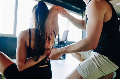 Holistic Approach To Health Female Receives Professional Assistance ...