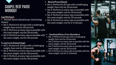 Rest-Pause Sets to Build Muscle: How to Use Rest Pause Sets - EVIDENCE ...