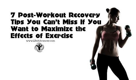 7 Post-Workout Recovery Tips You Can’t Miss If You Want to Maximize the Effects of Exercise