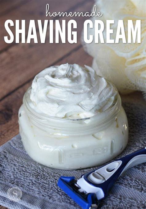 DIY Homemade Shaving Cream Recipe using Essential Oils