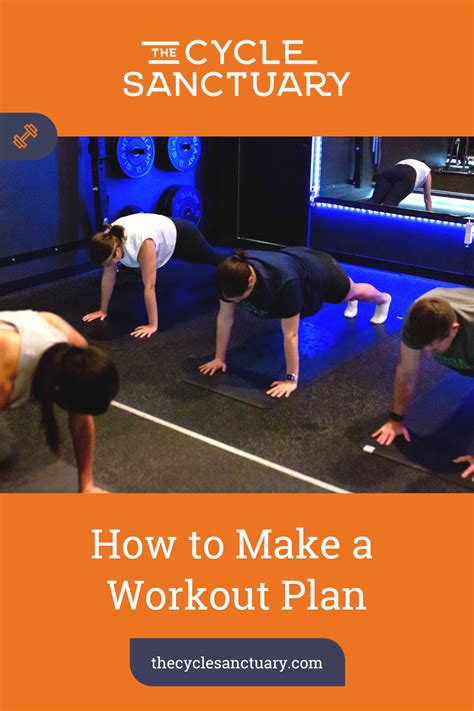 How to Make a Workout Plan — The Cycle Sanctuary