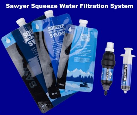Sawyer Water Filter puts the Squeeze on Backpacking Filters