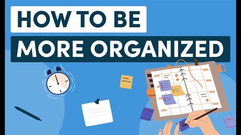 How to be Organized at Work: 8 Tips to Increase Productivity - YouTube
