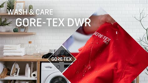 How to restore the GORE-TEX DWR (durable water repellency) | Wash &amp; Care - YouTube