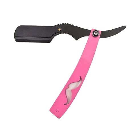 Single Use Blade Straight Razor,Disposable Shaving Razor With Pink ...