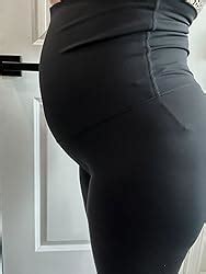 POSHDIVAH Women's Maternity Leggings Over The Belly Pregnancy Yoga ...