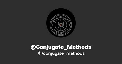 @Conjugate_Methods - Listen on YouTube, Spotify - Linktree