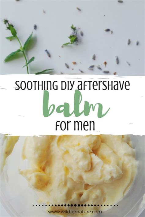 Creamy and soothing diy aftershave balm for men – Artofit