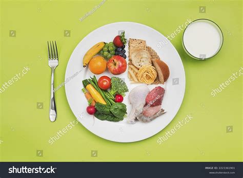 35,542 Plate Balanced Diet Images, Stock Photos &amp; Vectors | Shutterstock
