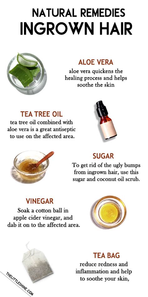 Natural Ways to Treat and Prevent Ingrown Hairs - The Little Shine