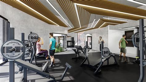 Gym 3D Renders for Gym Development - Visual Spaces