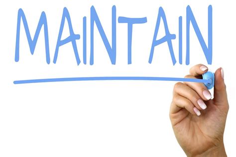 Maintain - Free of Charge Creative Commons Handwriting image