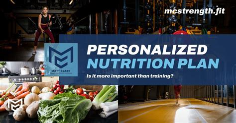 1 Important reason why a personalized nutrition plan will help