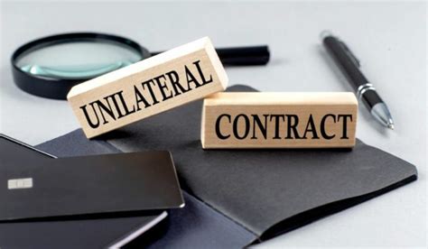 All about unilateral contract