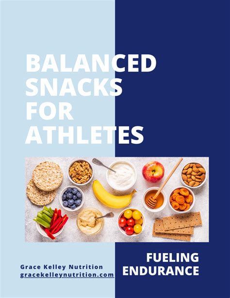 Balanced Snacks for Athletes | Grace Kelley Nutrition