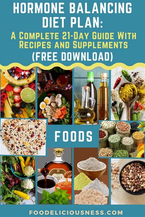 Hormone Balancing Diet Plan: A Complete 21-Day Guide With Recipes ...