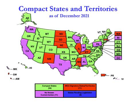 Which States Are Compact States at Richard Buffum blog