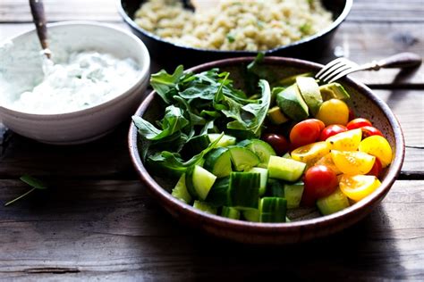 Chicken Souvlaki Bowl (with Cauliflower Rice) | Feasting At Home