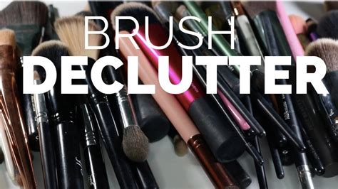 BRUSH DECLUTTER// Products I'm getting RID OF! - YouTube