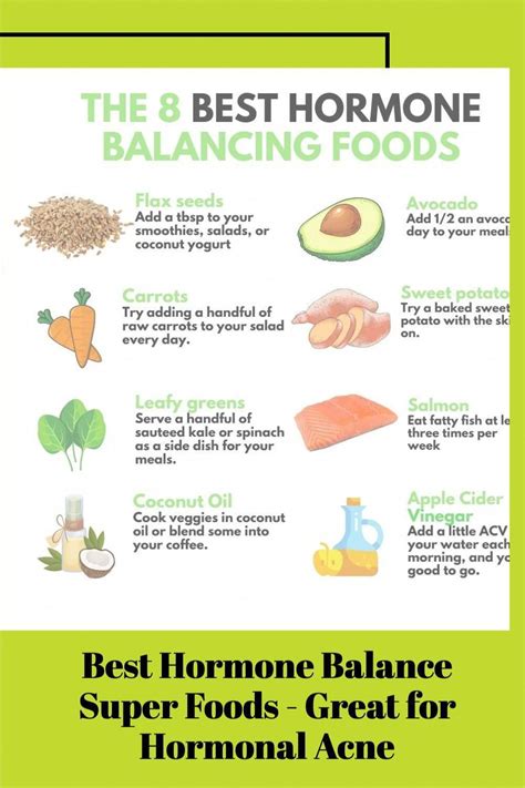 How to balance hormones eat these 7 foods daily – Artofit