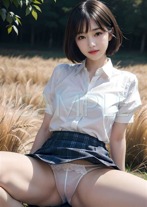【未使用】1円スタート 高品質 美人ポスター 美女ポスター M字開脚 美少女 セクシー グラビア パンチラ A4 巨乳 アイドル パンティー ...