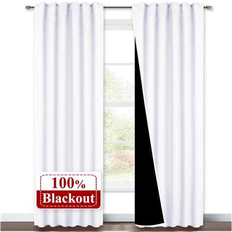 Customer reviews for Coodeto 100% Blackout Curtains, Double Layer ...