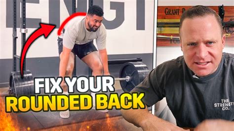 Fix deadlift back rounding for safer lifts?