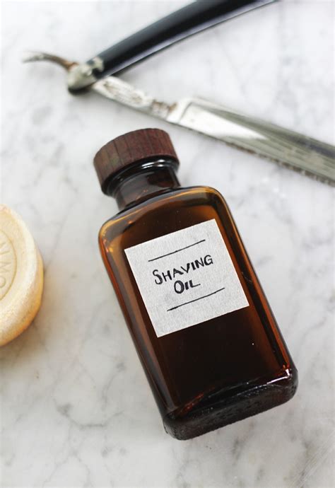 DIY Pre-Shave Oil - The Merrythought