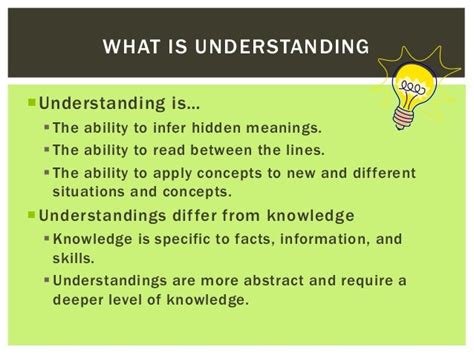 Understanding Meaning