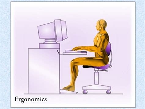 Ergonomics What is Ergonomics ERGONOMICS The term ergonomics