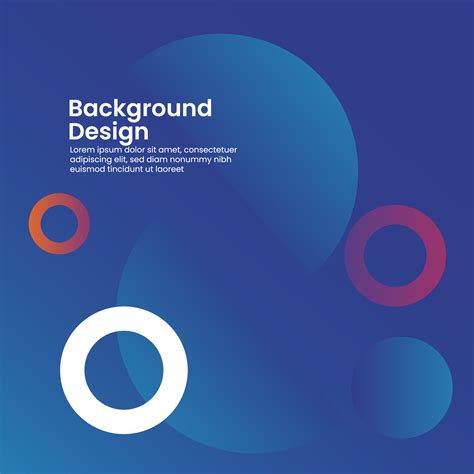 design background gradient social media post template blue 12865832 ...