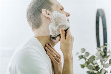 ritual, headshot, body care, single edge razor, male, men, adult ...