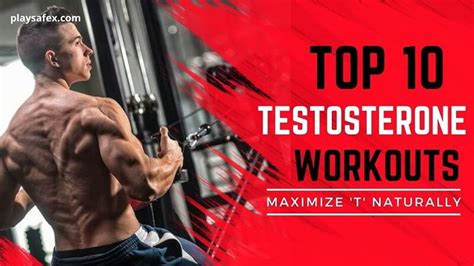 How to naturally boost testosterone through exercise for peak male performance?