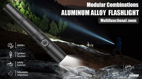 Powerful 4000 lumen EDC flashlight - Geeky Gadgets