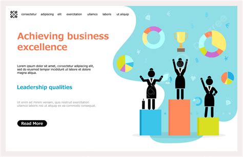 Achieving Business Excellence Landing Page Tamplate Template Download ...