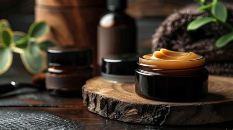 Premium Photo | Soothing Aftershave Balm for Men