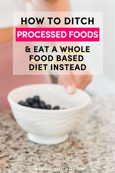 Complete Guide to Processed Foods and List of Foods to Avoid — Megan ...