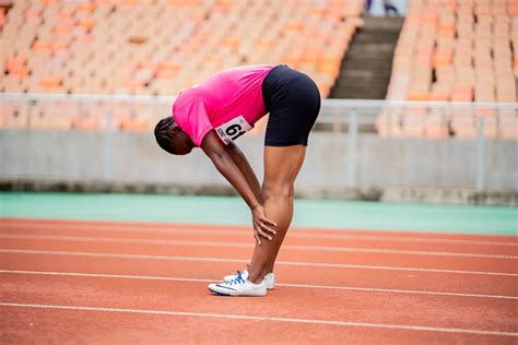Athlete Resting after Run · Free Stock Photo