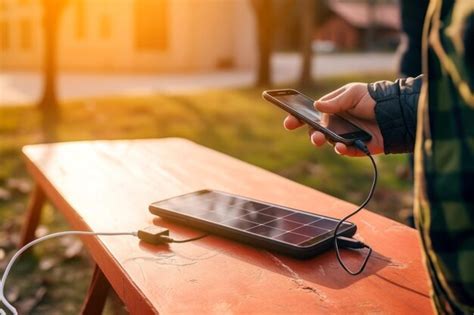 Premium AI Image | Concept of modern technologies and power bank ...