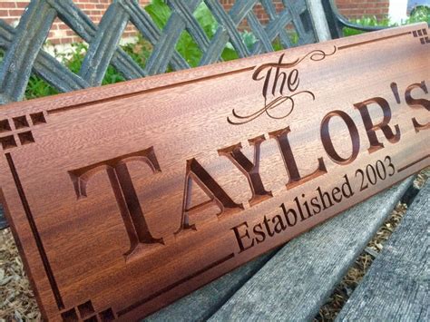 Engraved Signs